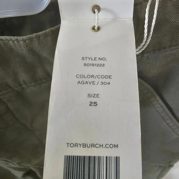 Tory Burch Straight Leg Cargo Pants Size 25 - Picture 11 of 11